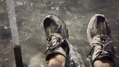 wet-in-public-fountain-and-muddy-sneaker